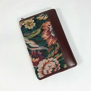 Day Runner Floral Tapestry Concorde Zip Planner Organizer 6 Ring Binder Vintage