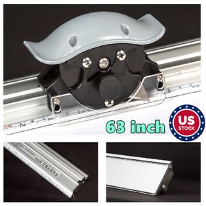 USA 63&#034; KT Board Cutter Manual Advertising Slip-proof &amp; Protective Ruler Cutter