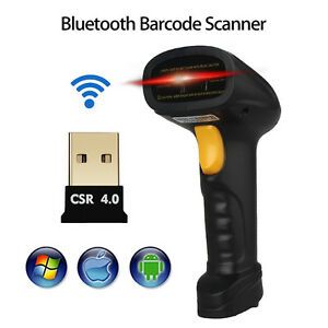 Wireless Bluetooth Barcode Scanner 2 in 1 Barcode Reader Handscanner