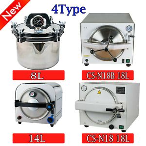 Autoclave Steam Sterilizer Sterilization Dental Lab Equipment System 110V/220V