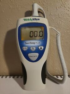 Welch Allyn Sure Temp Plus Electronic Thermometer Ref 01692-200 Pre-Owned