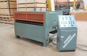 Used Evans 62&#034; Hot Roll Panel Laminator Press