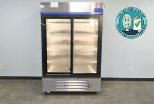 Fisher Scientific Double Door Lab Refrigerator with Warranty SEE VIDEO