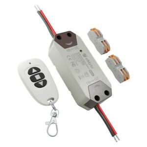 Remote Controlled 10A Switch w/ Wireless Key Fob Controller