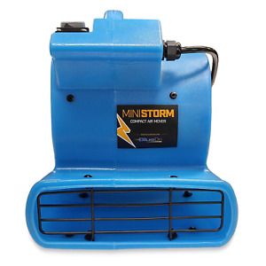 Soleaire Mini Storm 1/12 HP Mini Air Mover Carpet Dryer Floor Blower Fan for Hom