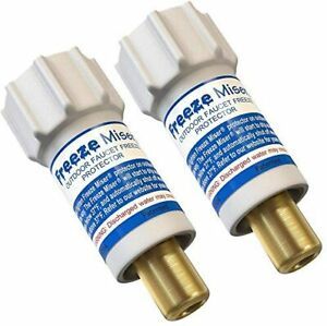 Freeze Miser 2 Pack - Outdoor Faucet Freeze Protection | Durable Replacement for