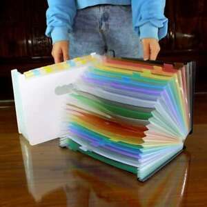 Expanding A4 File Organiser Paper Documents Foolscap Folder Wallet Durable