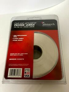 Monarch 1131 Pricing Labels 2500 Roll white