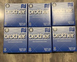 Lot Of 6, 6 Packs Of Brother 3015 Lift-Off Correction Tape, 36 Total.  NOS
