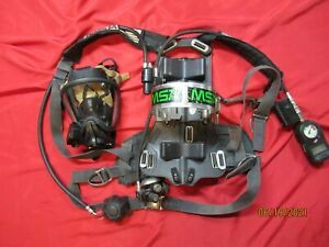 MSA 4500psi SCBA FIREHAWK HUDS PASS ALARM MASK DIGITAL CONSOLE FIREFIGHTER FIRE