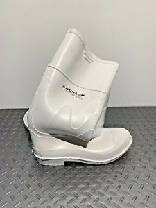 DUNLOP 9WXT9 Mens Knee Length Size 12 PVC Rubber Boots P-6