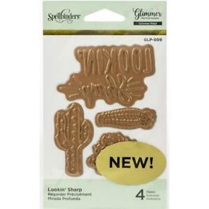 Glimmer Hot Foil Plate -  Lookin&#039; Sharp, GLP-009