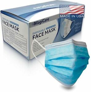 MagiCare Face Mask for Adults Comfortable, Soft, Breathable Made in USA