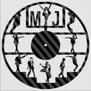 DXF CDR CNC File Plasma Laser Cut - Michael Jackson Clock Cutting File