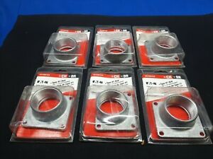 Lot of 6) Eaton Type H1 Hub for 1-1/2&#034; Conduit  DS150H1CS for CH  BR Loadcenters
