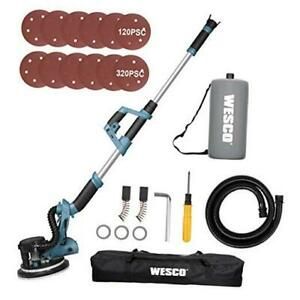 Drywall Sander,  6.5-Amp Electric Drywall Sander with Automatic Vacuum System,
