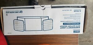 EELP EM1 Battery Powered Emergency Double Head LED Light Fixture