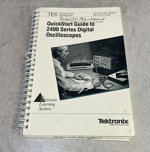 Tektronix 070-7118-00 2400 Series Quick Start Guide Manual
