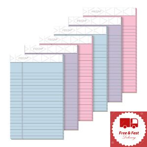 Prism+ Writing Pads, 5x 8, Perforated, Jr. Legal Ruled, Narrow 1/4 Spacing
