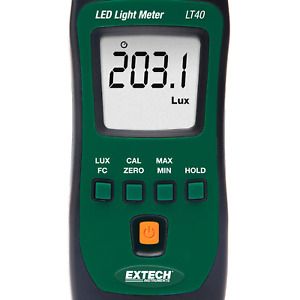Extech LT40 LED Light Meter White LED Light Meter