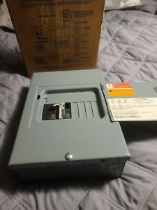 Square D QO 4-8M60DSGP Indoor Generator Panel 60A 4 Spaces 8 Circuits UL