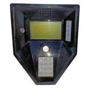 Ventek International Model 600 Automated Fee Machine Keyboard and Screen