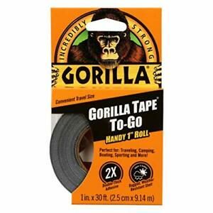 Gorilla 3044401 Tape Handy Roll, 1-Pack, Black (1 Pack)