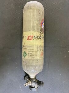 USED Scott Safety 4500 psi 30 min SCBA Firefighter Tank Bottle Cylinder 2014