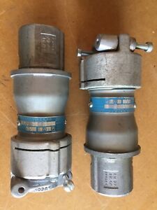 2-CROUSE-HINDS *ARKTITE APJ 3465* 30A 600VAC Model M54 PLUG *NEW IN BOX*