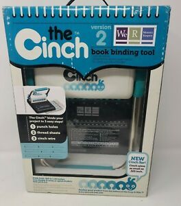 The Cinch Book Binding Machine, Version 2 by We R Memory Keepers | Teal and Gray