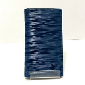 Auth LOUIS VUITTON Agenda Poshe R20525 ToledoBlue Epi CA0967 Agenda