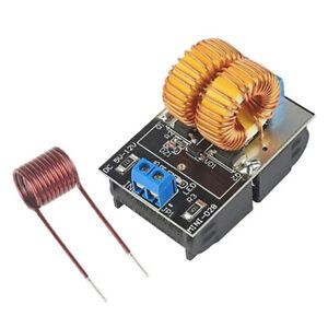 ZVS Induction Heating Supply] Board with Tesla Coil 150W DC5-12V Low Voltage