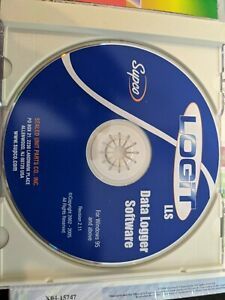 Supco Logit lls Data Logger Software CD ROM Revision 2.11 For Win95 and Above