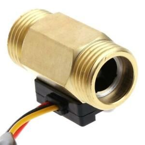 Flow Sensor G1/2&#039;&#039; Water Flow Hall Sensor Switch 1-25L/min Flow Meter Flowmeter