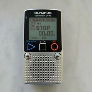 Olympus DP-10 Note Corder Handheld Digital Voice Recorder Dictaphone