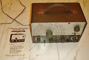 Vintage Accurate Instrument Co. Genometer Model-156 New York NY untested parts