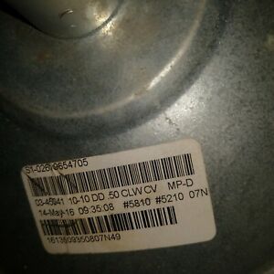 10-10 dd .50 clw cv Furnace Blower Wheel