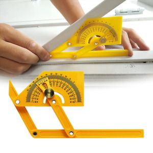 Protractor and Angle Finder Woodworking Measurement Tool 180° Woodworking Angle