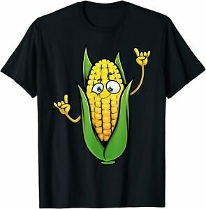 NEW LIMITED Funny Corn On The Cob For Farmers Food T-Shirt S-3XL
