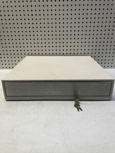 APG S320-CW1816 Cash Drawer GREAT WORKING CONDITION W/ KEYS RETAIL POS