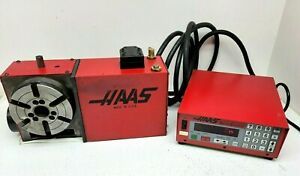 Haas 6&#034; HRT-160 4th Axis Rotary Table CNC Indexer w/ Servo Controller *WORKING*