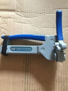 M. M .F. Industries Hand Crimping Tool For Cloth Bags,Seal Presstool Pre-0wned