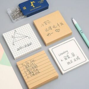 Notebook Stationery Self-adhesive Memo Pad Sticky Notes Notepad Stickers