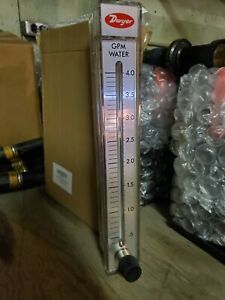 Dwyer RMC-145-SSV Rate-Master Flowmeter 1.2-10 GPM Water 1/2&#034; NPT SS Flow Meter