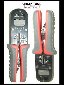 Handheld MODULAR PLUG Connector CRIMP TOOL RJ45 - RJ11/12 Telecommunications