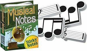Musical Notes - Sheet Music Theme Sticky Notes Booklet - Unemployed Philosophers