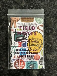 Field Notes Single Notebook Irregular Issue “ DDC Deader Print “ PME
