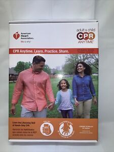 American Heart Association CPR Training Kit Learn CPR Anytime Adult/Child Sealed