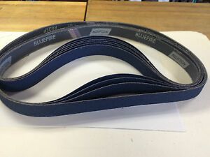 Norton 78072726903  1&#034;X 42&#034; 60-Grit R821P Blue Fire Belts, Lot Of 10 Belts, New