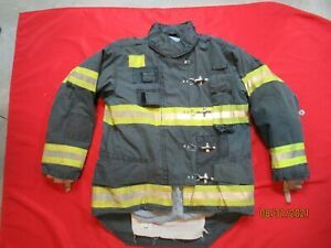 Morning Pride Fire Fighter Turnout JACKET 38 X 35  DRD BUNKER GEAR COAT TOWING